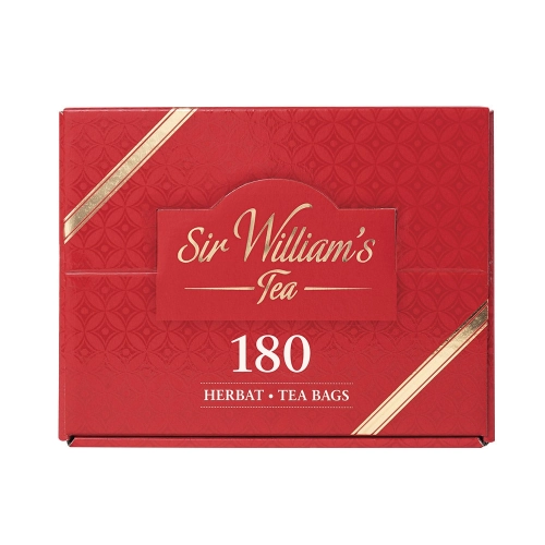Drewniana skrzynka 180  herbat Sir William's Tea